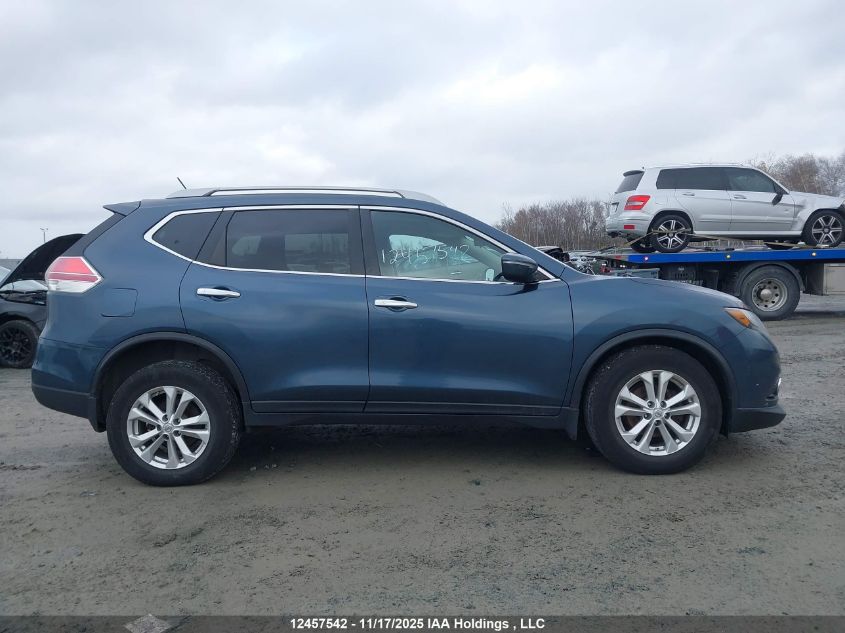2014 Nissan Rogue S/Sl/Sv VIN: 5N1AT2MV7EC863795 Lot: 12457542