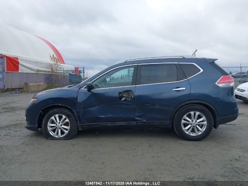 2014 Nissan Rogue S/Sl/Sv VIN: 5N1AT2MV7EC863795 Lot: 12457542