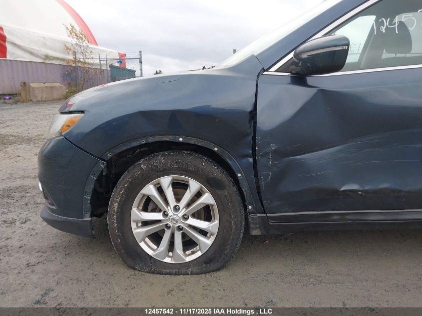 2014 Nissan Rogue S/Sl/Sv VIN: 5N1AT2MV7EC863795 Lot: 12457542
