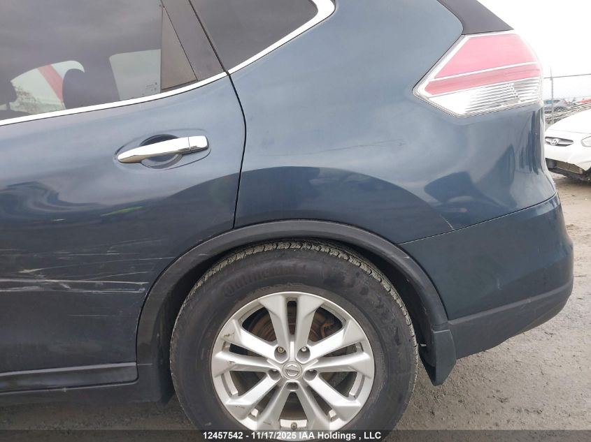 2014 Nissan Rogue S/Sl/Sv VIN: 5N1AT2MV7EC863795 Lot: 12457542