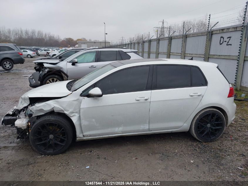 2016 Volkswagen Golf 1.8 Tsi Comfortline/1.8 Tsi Highline/1.8 Tsi Trendline VIN: 3VW217AU2GM069597 Lot: 12457544