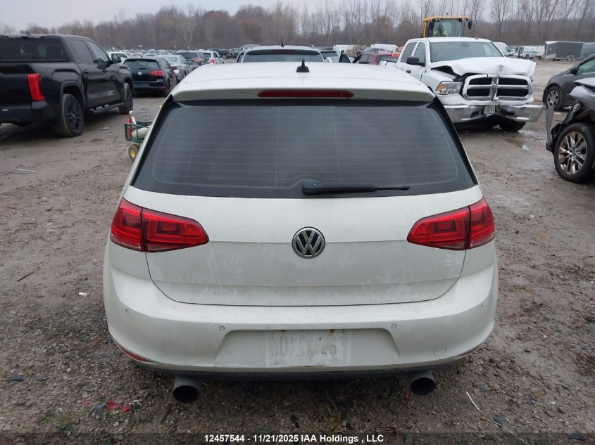 2016 Volkswagen Golf 1.8 Tsi Comfortline/1.8 Tsi Highline/1.8 Tsi Trendline VIN: 3VW217AU2GM069597 Lot: 12457544