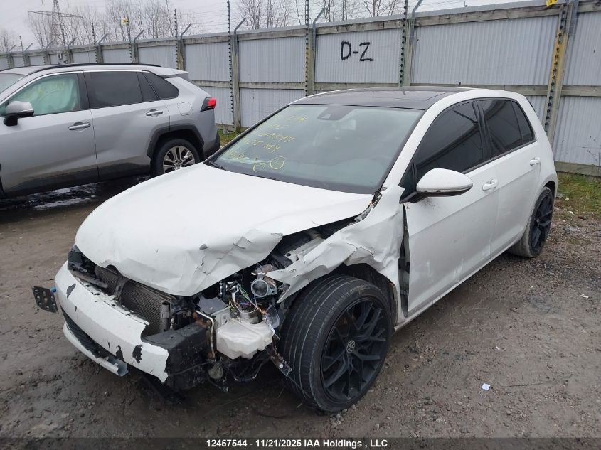 2016 Volkswagen Golf 1.8 Tsi Comfortline/1.8 Tsi Highline/1.8 Tsi Trendline VIN: 3VW217AU2GM069597 Lot: 12457544