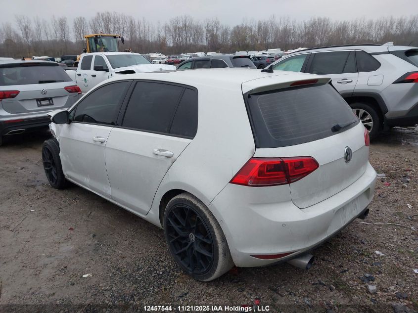 2016 Volkswagen Golf 1.8 Tsi Comfortline/1.8 Tsi Highline/1.8 Tsi Trendline VIN: 3VW217AU2GM069597 Lot: 12457544