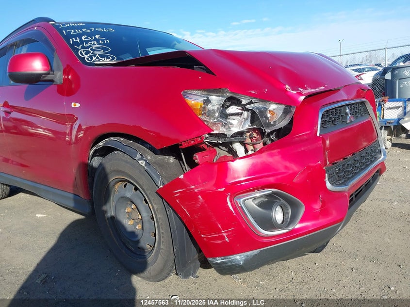 2014 Mitsubishi Rvr Gt VIN: 4A4AJ4AU5EE604611 Lot: 12457563