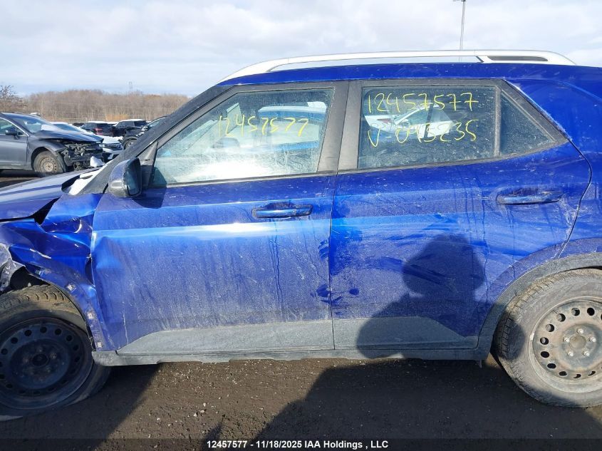 2021 Hyundai Venue Sel/Denim VIN: KMHRC8A36MU093235 Lot: 12457577