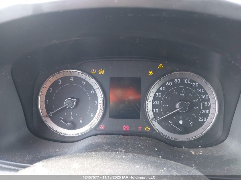 2021 Hyundai Venue Sel/Denim VIN: KMHRC8A36MU093235 Lot: 12457577