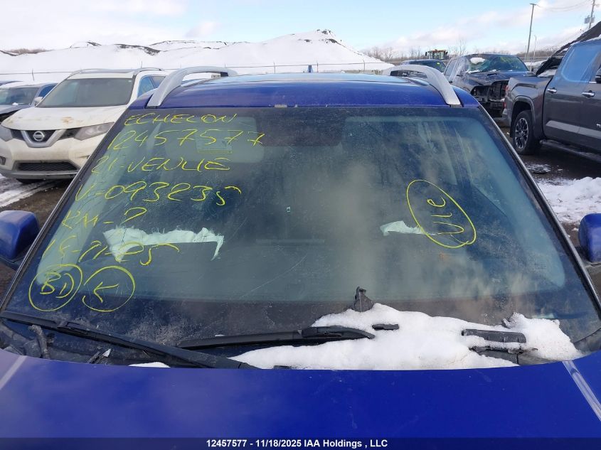 2021 Hyundai Venue Sel/Denim VIN: KMHRC8A36MU093235 Lot: 12457577