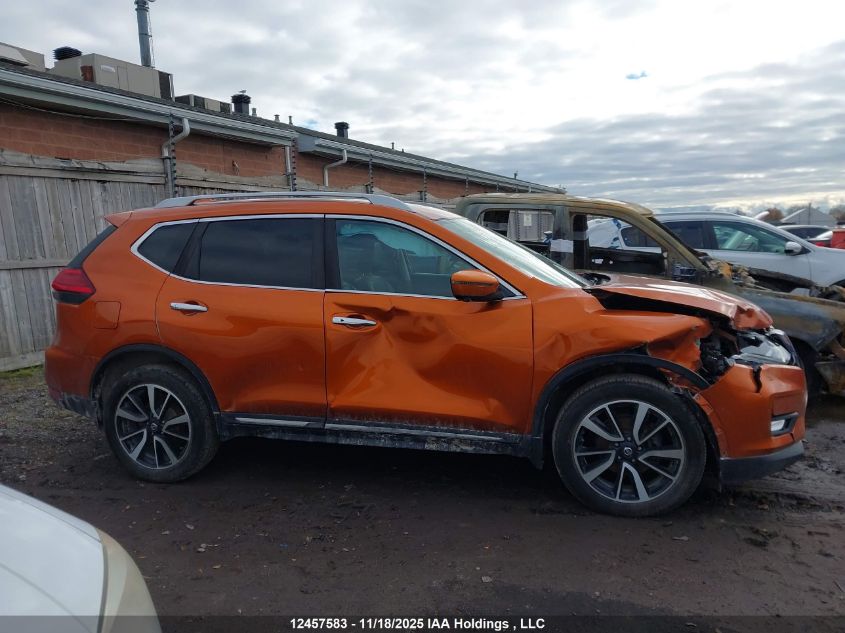 2017 Nissan Rogue Sv/Sl VIN: 5N1AT2MV5HC849835 Lot: 12457583