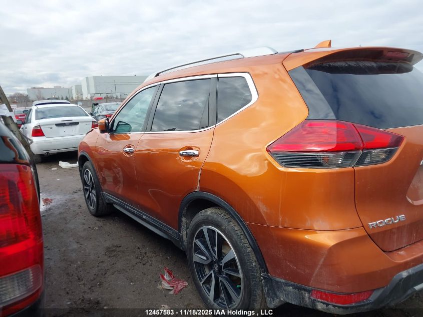 2017 Nissan Rogue Sv/Sl VIN: 5N1AT2MV5HC849835 Lot: 12457583