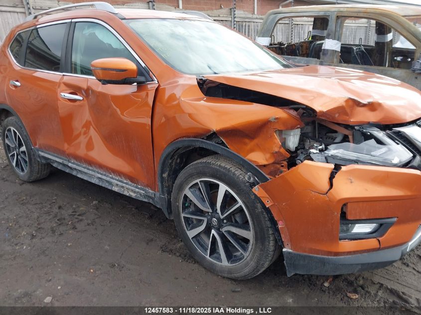 2017 Nissan Rogue Sv/Sl VIN: 5N1AT2MV5HC849835 Lot: 12457583