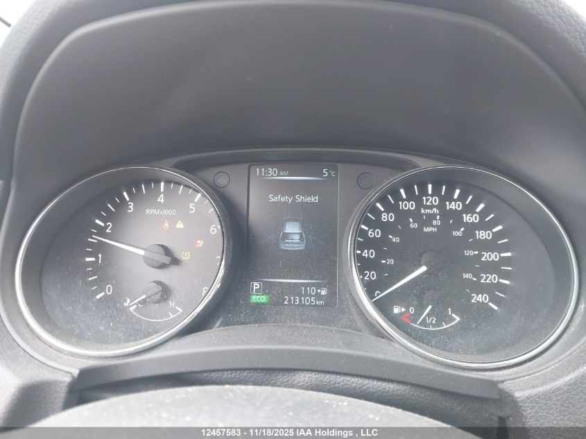 2017 Nissan Rogue Sv/Sl VIN: 5N1AT2MV5HC849835 Lot: 12457583