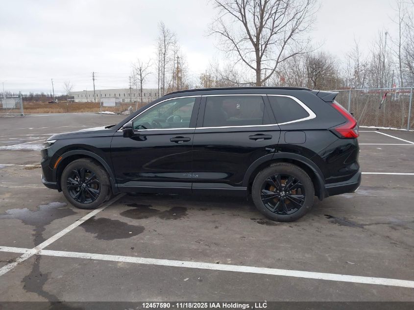 2025 Honda Cr-V Touring Hybrid VIN: 2HKRS6H95SH222451 Lot: 12457590