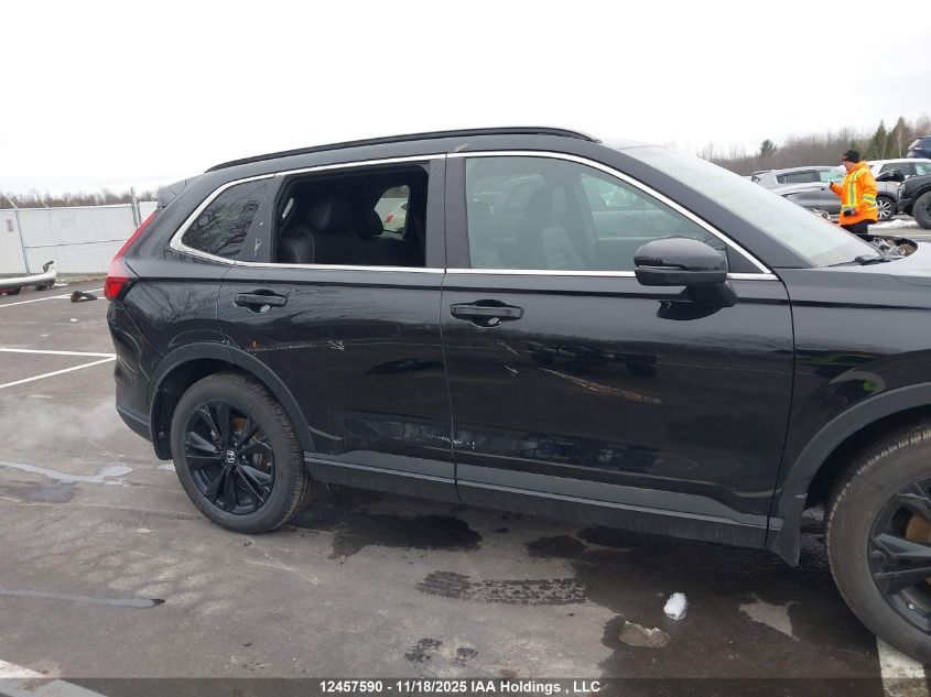 2025 Honda Cr-V Touring Hybrid VIN: 2HKRS6H95SH222451 Lot: 12457590