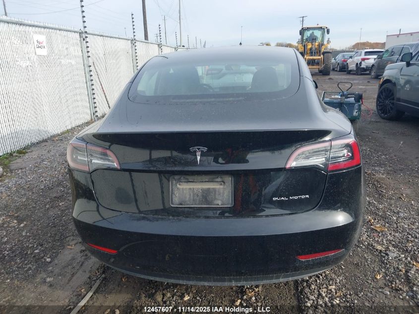2023 Tesla Model 3 VIN: 5YJ3E1EA7PF438175 Lot: 12457607