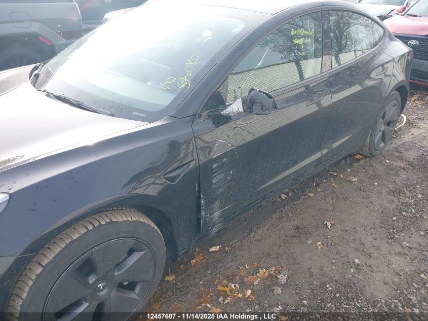 2023 Tesla Model 3 VIN: 5YJ3E1EA7PF438175 Lot: 12457607