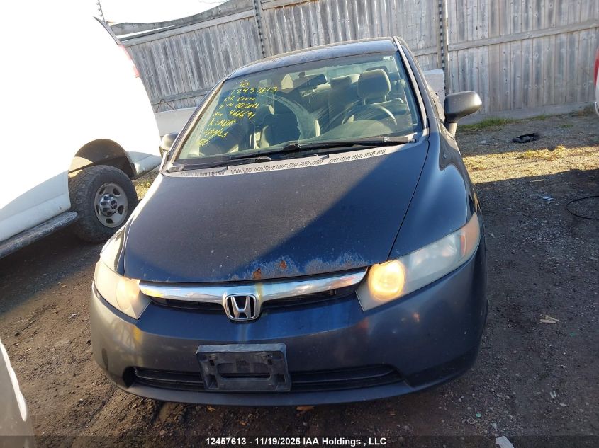 2008 Honda Civic Dx/Dx-A VIN: 2HGFA15268H005011 Lot: 12457613