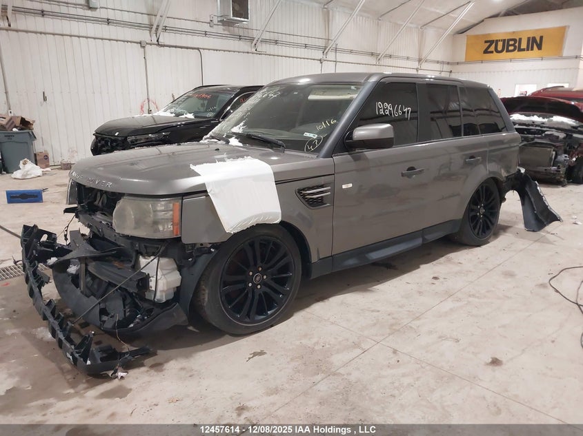 Vin: salsk2d40aa250287, lot: 2842191, land rover range rover sport hse 20102