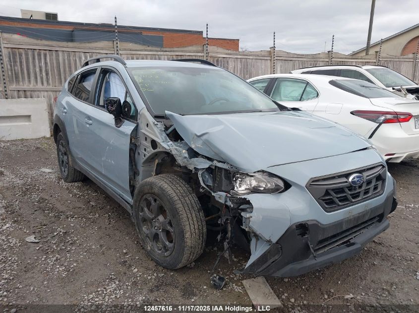 2022 Subaru Crosstrek Sport VIN: JF2GTHSC7NH211122 Lot: 12457616
