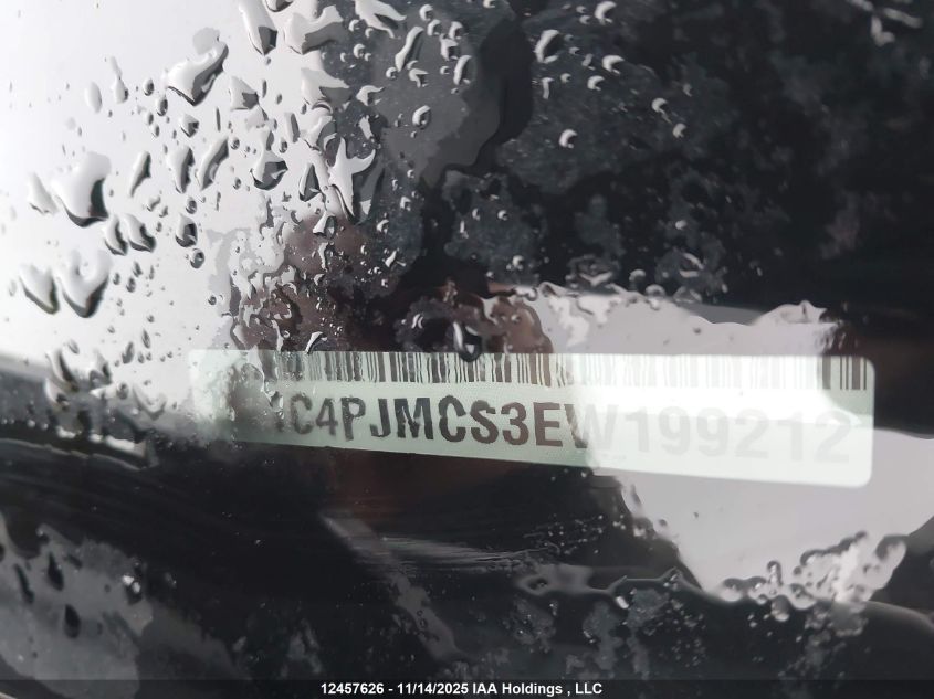 2014 Jeep Cherokee North VIN: 1C4PJMCS3EW199212 Lot: 12457626