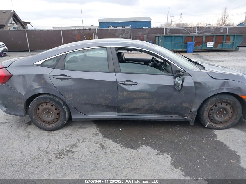 2018 Honda Civic Se VIN: 2HGFC2F62JH036506 Lot: 12457646