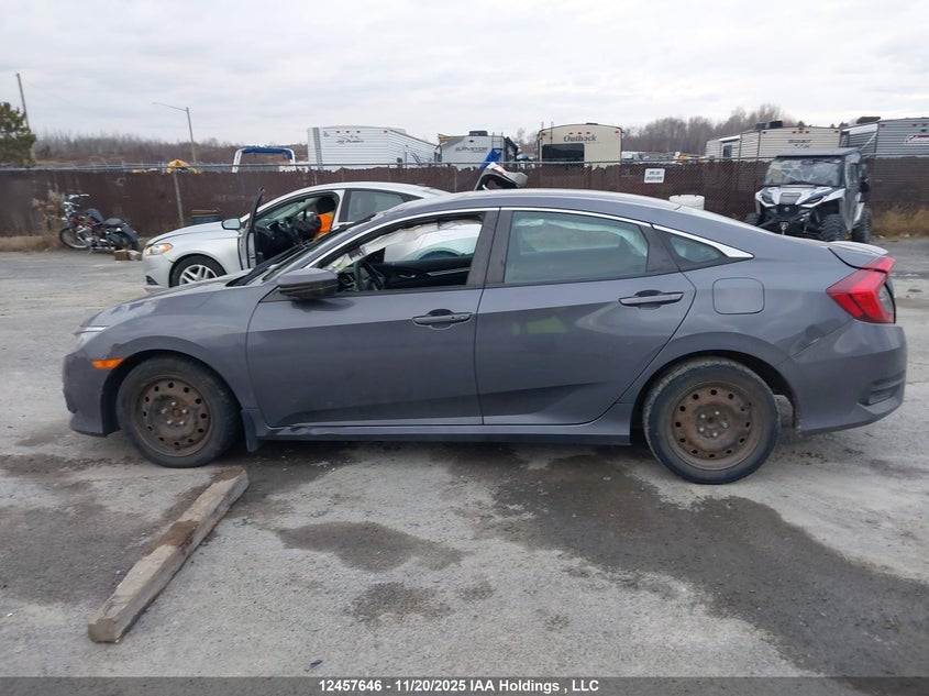 2018 Honda Civic Se VIN: 2HGFC2F62JH036506 Lot: 12457646