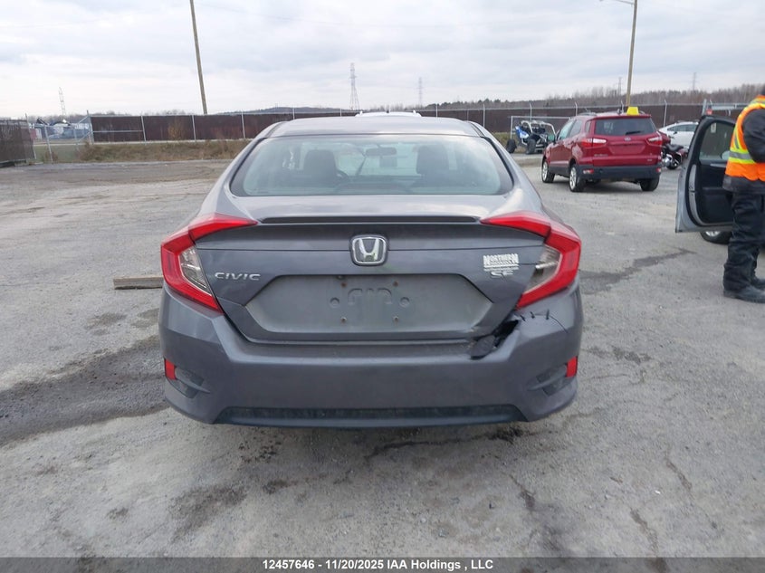 2018 Honda Civic Se VIN: 2HGFC2F62JH036506 Lot: 12457646