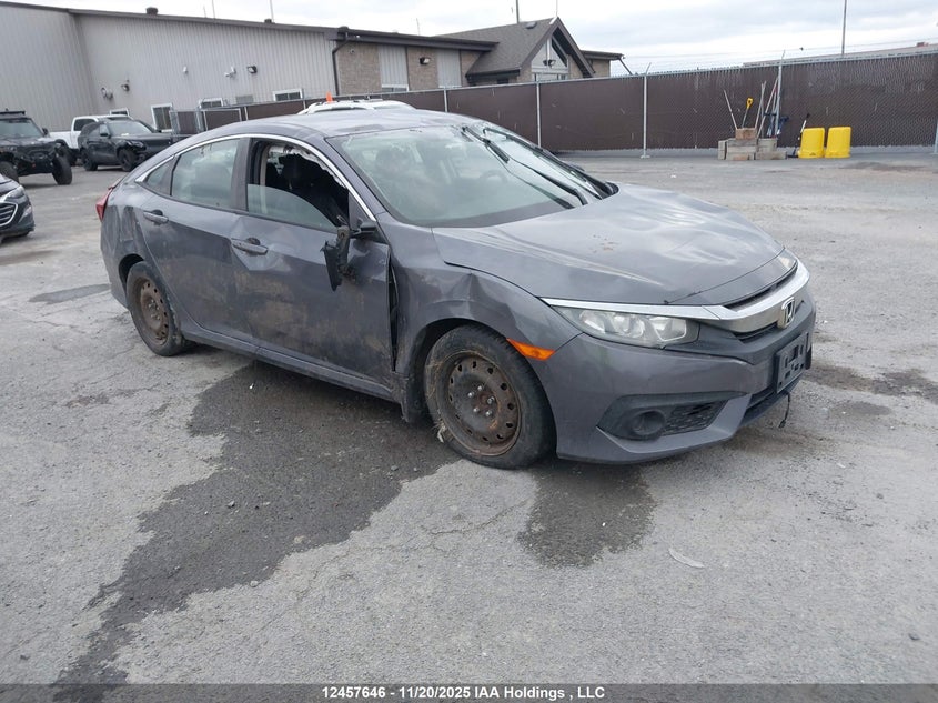 2HGFC2F62JH036506 2018 Honda Civic Se auction photo 1