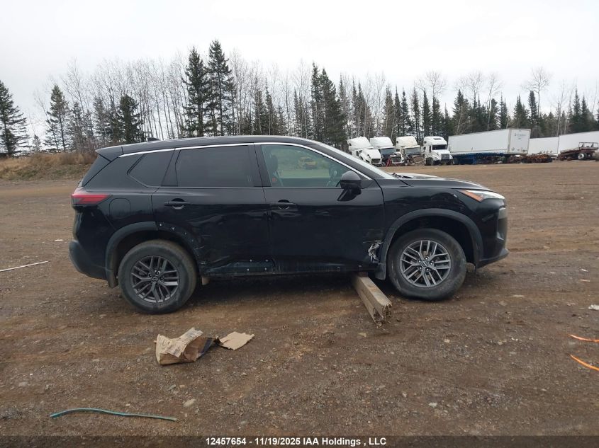 2022 Nissan Rogue S VIN: 5N1AT3AB9NC680043 Lot: 12457654
