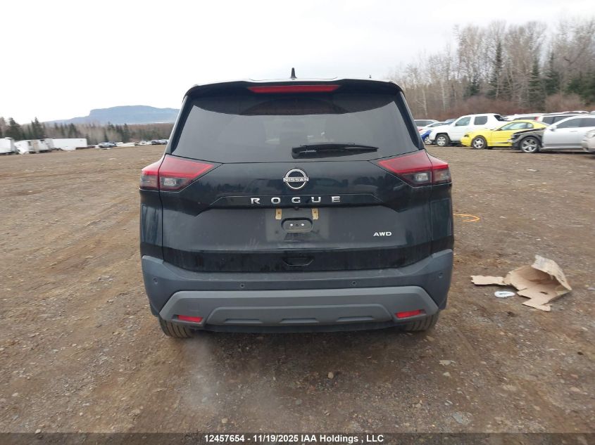 2022 Nissan Rogue S VIN: 5N1AT3AB9NC680043 Lot: 12457654