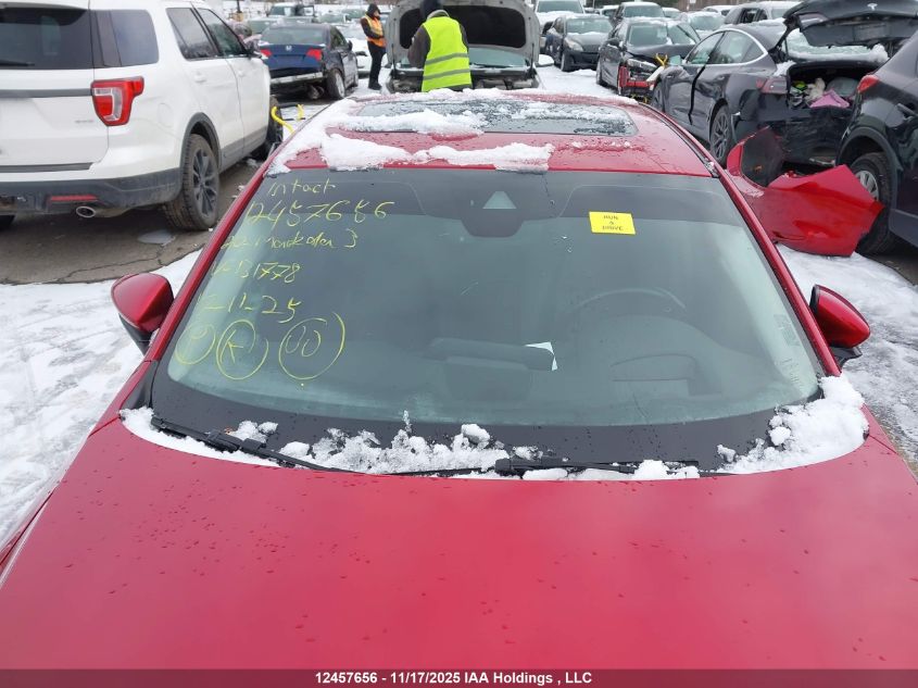 2020 Mazda Mazda3 VIN: 3MZBPBDM0LM131778 Lot: 12457656