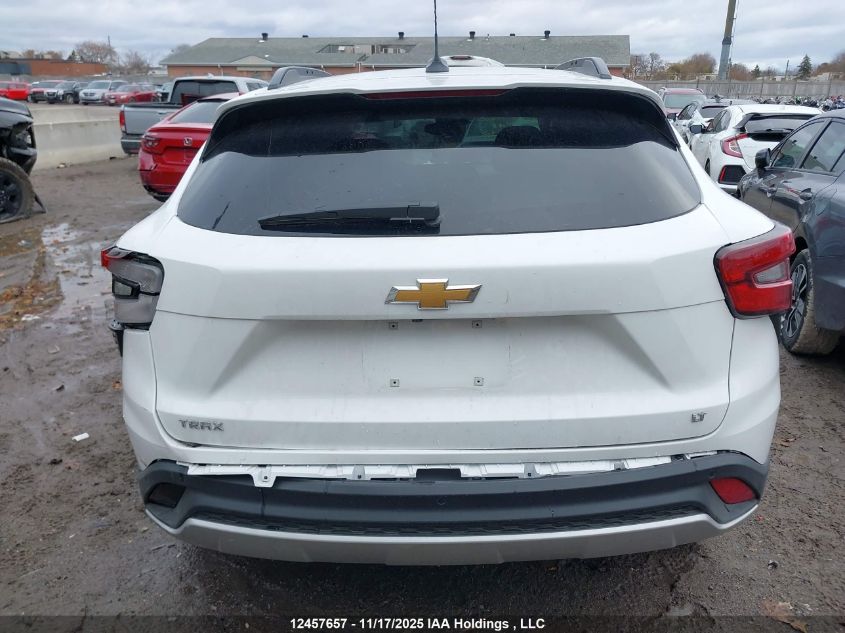2025 Chevrolet Trax 1Lt VIN: KL77LHE23SC153534 Lot: 12457657