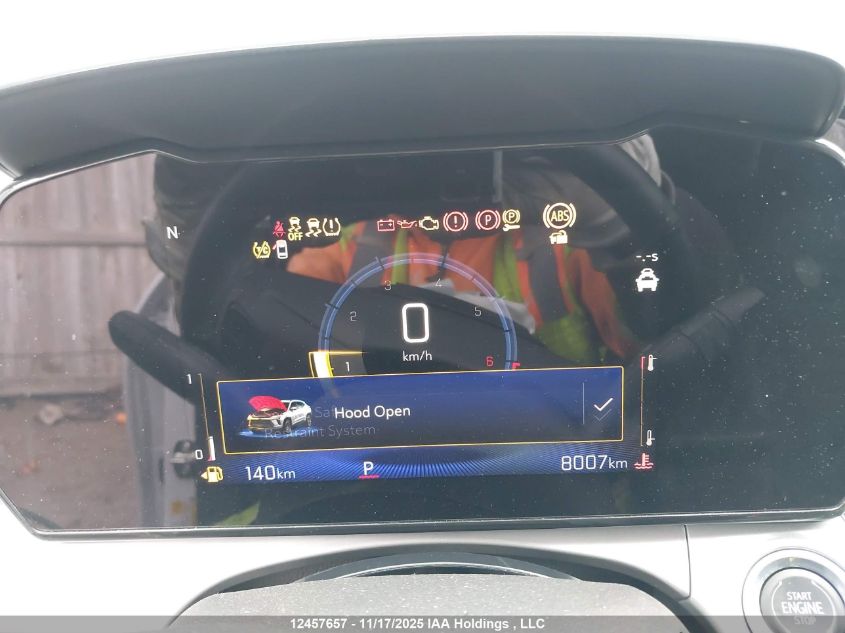 2025 Chevrolet Trax 1Lt VIN: KL77LHE23SC153534 Lot: 12457657