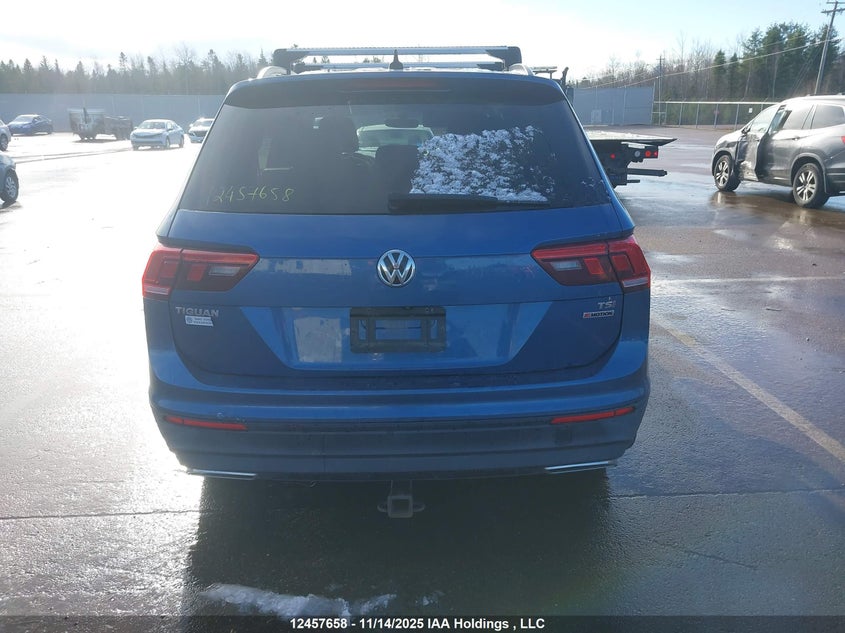 2018 Volkswagen Tiguan Comfortline VIN: 3VV2B7AX0JM166686 Lot: 12457658