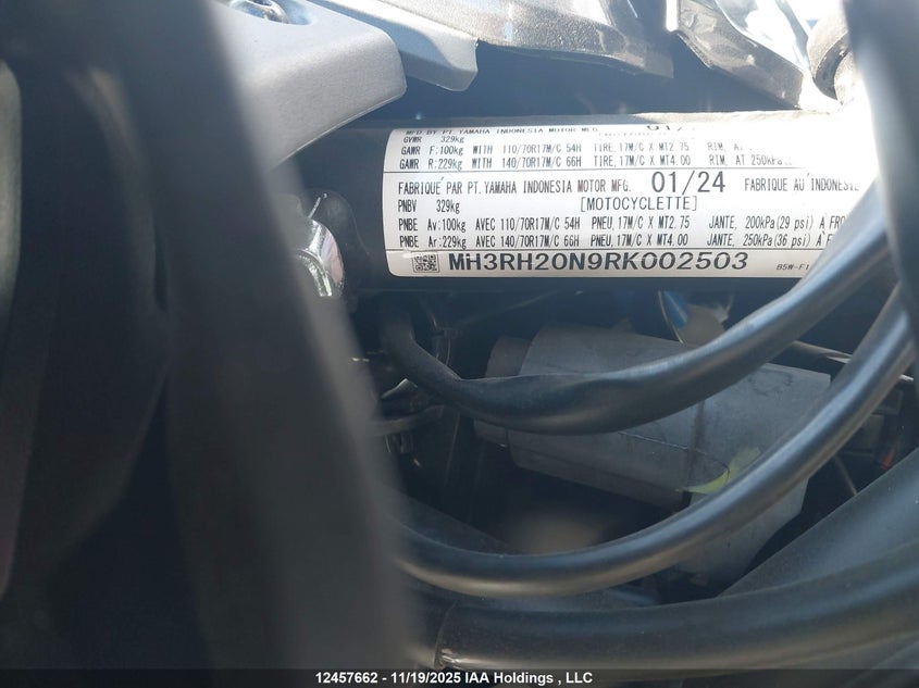 MH3RH20N9RK002503 2024 YAMAHA MT-03 photo no. 10