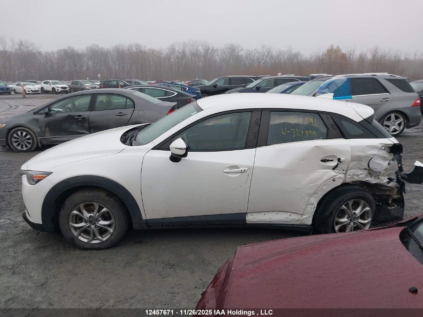 2018 Mazda Cx-3 Sv VIN: JM1DKFA74J0322295 Lot: 12457671