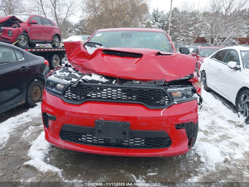 2021 Dodge Durango Gt VIN: 1C4RDJDG9MC521294 Lot: 12457686