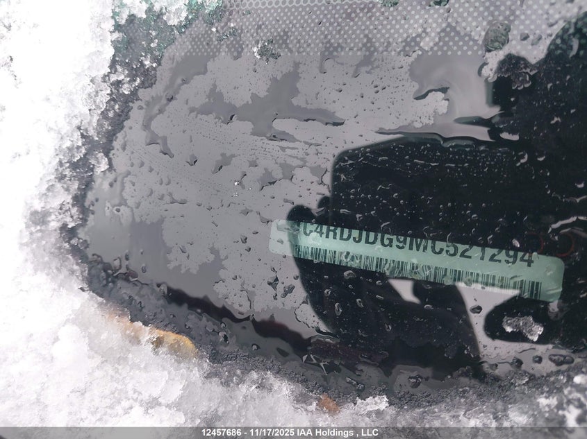 2021 Dodge Durango Gt VIN: 1C4RDJDG9MC521294 Lot: 12457686