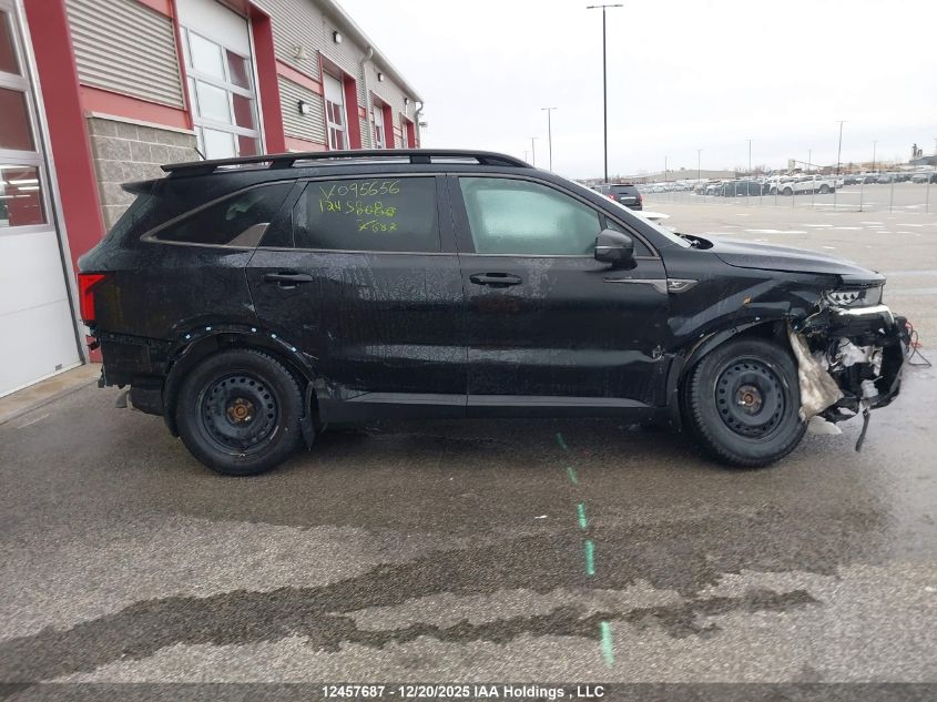 2022 Kia Sorento Lx VIN: 5XYRGDLF2NG095656 Lot: 12457687