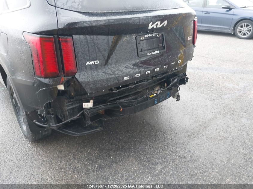 2022 Kia Sorento Lx VIN: 5XYRGDLF2NG095656 Lot: 12457687