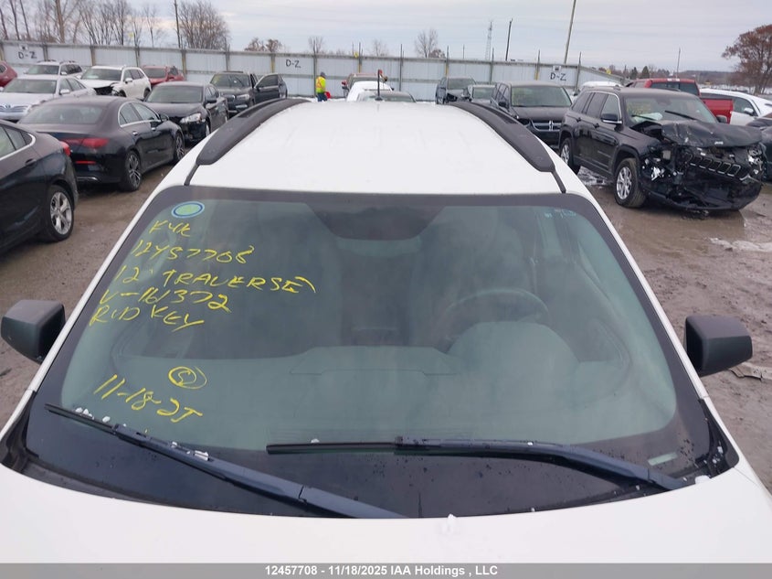 2012 Chevrolet Traverse Ls VIN: 1GNKVEED5CJ161372 Lot: 12457708