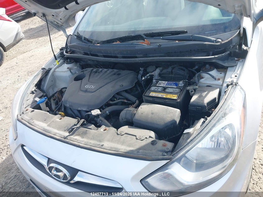 2013 Hyundai Accent Gls/Se VIN: KMHCU4AE1DU327472 Lot: 12457713