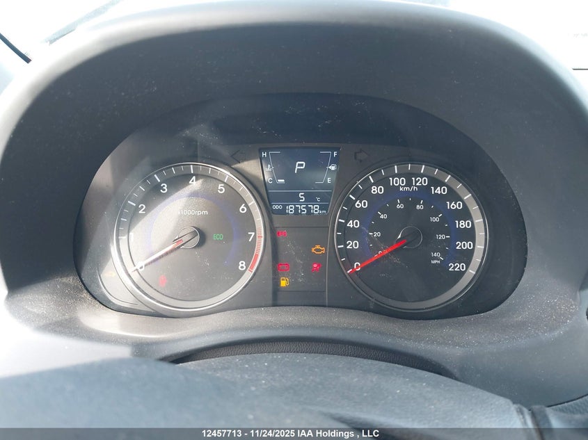 2013 Hyundai Accent Gls/Se VIN: KMHCU4AE1DU327472 Lot: 12457713