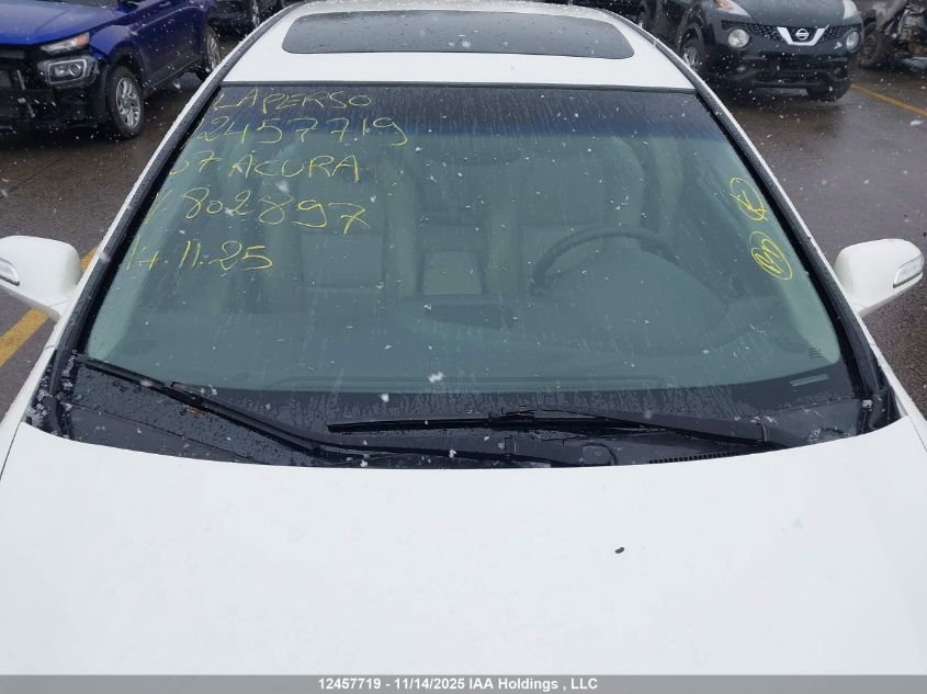 2007 Acura Tl VIN: 19UUA66257A802897 Lot: 12457719