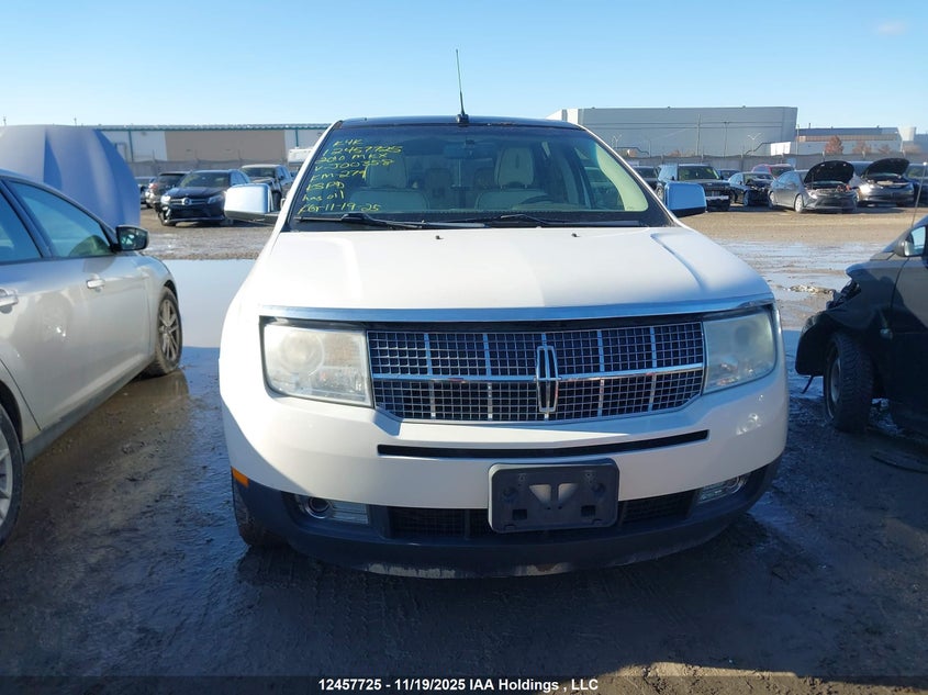 2010 Lincoln Mkx VIN: 2LMDJ8JC7ABJ00358 Lot: 12457725