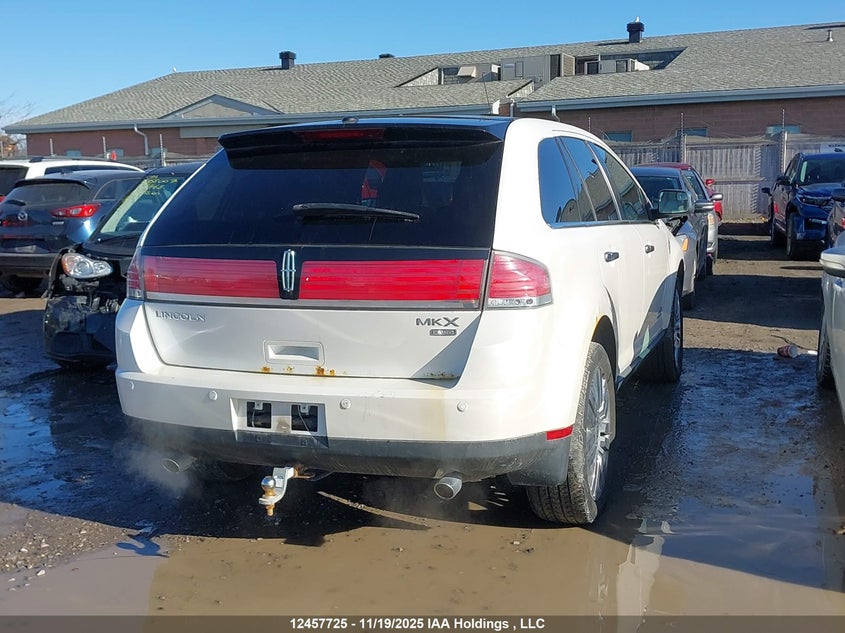 2010 Lincoln Mkx VIN: 2LMDJ8JC7ABJ00358 Lot: 12457725