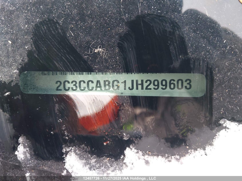 2C3CCABG1JH299603 2018 CHRYSLER 300 photo no. 18
