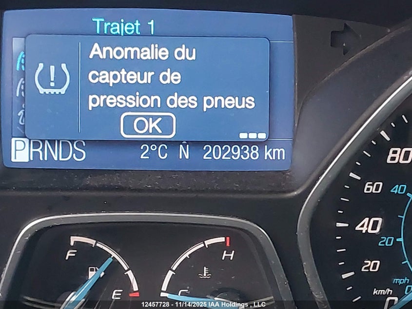 2012 Ford Focus Sel VIN: 1FAHP3M22CL364313 Lot: 12457728