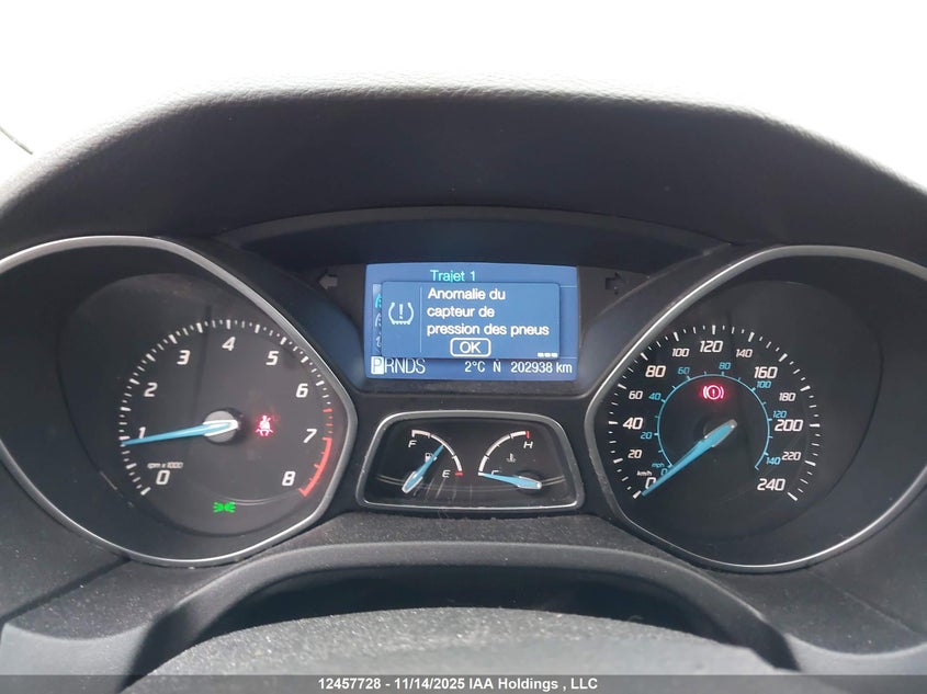 2012 Ford Focus Sel VIN: 1FAHP3M22CL364313 Lot: 12457728