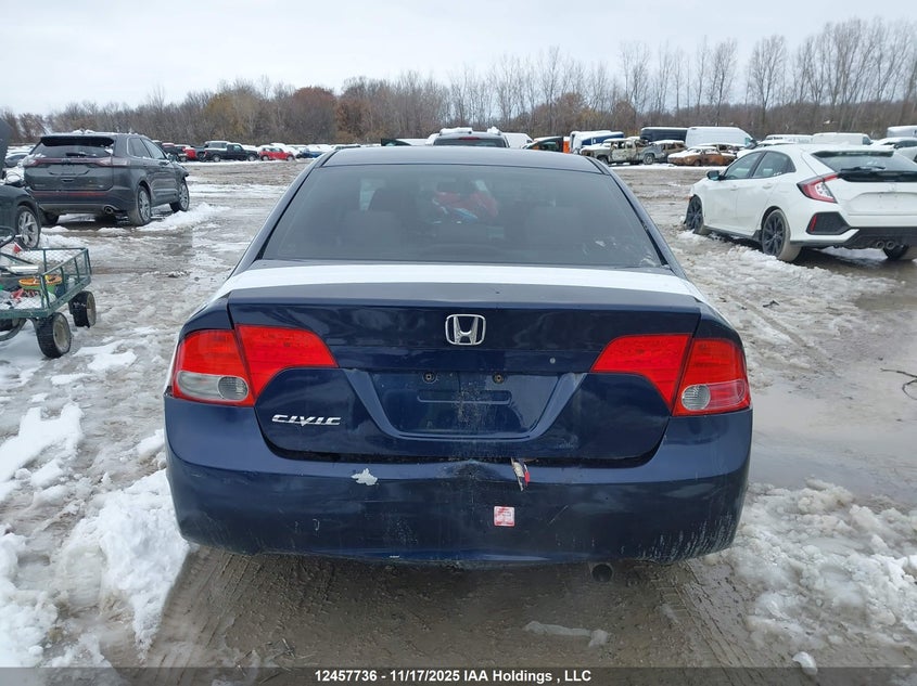 2007 Honda Civic Sdn VIN: 2HGFA16547H017603 Lot: 12457736